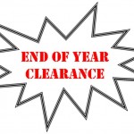 End of Year Clearance Banner