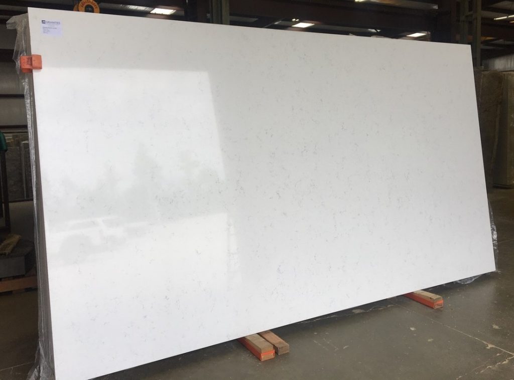 Carrara white quartz southern cultured marble