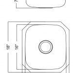 1618 bar sink specs